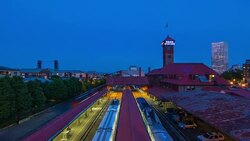 Portland Union Station Stock Footage
