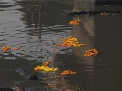 Cremation ceremony Stock Footage