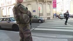 CLEAN : One hurt in letter bomb blast at IMF's Paris office (2) News Clip