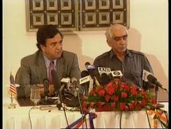 INDIA: US ENERGY SECRETARY RICHARDSON VISIT (V) News Clip