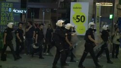 CLEAN : Turkey police storm protest park after News Clip