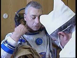 Kazakhstan - Space crew prepare for mir trip News Clip