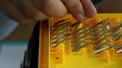 Worker choose the right tool Stock Footage