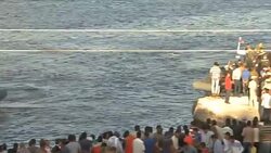 Egypt Capsized Boat News Clip