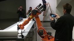 Robot writes Torah scrolls News Clip