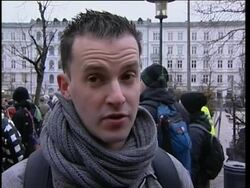 Protests, inc Greenpeace take place at climate summit News Clip