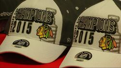The Chicago Blackhawks won their third championship in six years on Monday night. Fans celebrated Tuesday by buying t-shirts, hats and other souvenirs. (June 16) News Clip