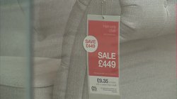 DFS furniture shop on high street News Clip