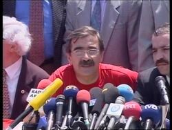 USA: TURKEY SENTENCES OCALAN TO DEATH News Clip