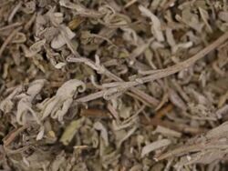 Dried mint. Kitchen herbs background Stock Footage