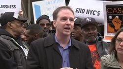 Advocates for the homeless in New York City have called on city and state officials to allocate more resources to the housing authority and work to increase the minimum wage so that permanent housing is more affordable. (April 7) News Clip