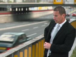 NTSC: Polluted City Air Stock Footage