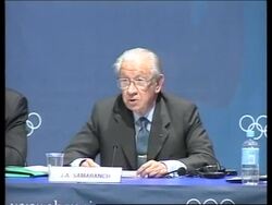 AUSTRALIA: SYDNEY OLYMPICS: IOC PRESIDENT SAMARANCH Instructional Video