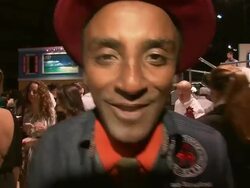 INTERVIEW: Marcus Samuelsson thanks Travel +Leisure for being so kind and supportive at the Global Bazaar Celebrates Travel + Leisure's 40th Anniversary Milestone at New York NY Stock Footage