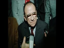 SYND 21 11 75 EXILED SPANISH POLITICAL LEADERS ARRIVE News Clip