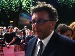 INTERVIEW: Kirk Jone on subject of the film, having kids and working with the film stars at What To Expect When You're Expecting UK premiere at BFI IMAX on May 22, 2012 in London, England (Footage by WireImage Video/Getty Images) Stock Footage