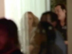 Bar Paly departs the Mondrian Hotel in Los Angeles - Celebrity Sightings in Los Angeles Stock Footage