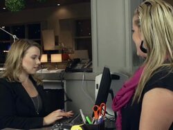 Attractive woman shopping in furniture store Stock Footage