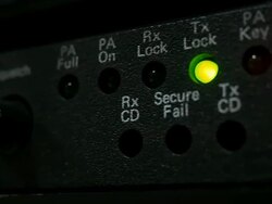 Close up TRUNK Radio status Stock Footage