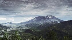 Mt St Helens Time Lapse 1 Stock Footage