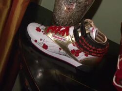 unveiling of Reebok's 'Freestyle World Tour' ad campaign and collection Stock Footage