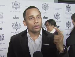 Opening of SBE's SLS Hotel Stock Footage