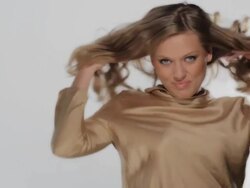 Happy Blond Girl Stock Footage