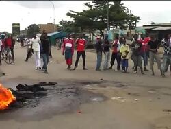 At least 2 killed in protest over dissolution of govt News Clip