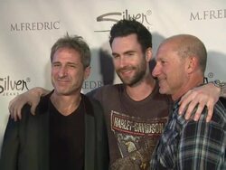 Adam Levine at the A Night Out With Silver Jeans Co. And M Fredric at Studio City CA. (Footage by WireImage Video/GettyImages) Stock Footage