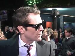 INTERVIEW Johnny Knoxville on working in 3D, stunts, accidents, Jackass, it still being as nuts and more at the Jackass 3D UK Film Premiere at London England. (Footage by WireImage Video/GettyImages) Stock Footage