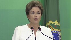 VOICED : Dilma Rousseff considera inadmisible pedido de juicio politico News Clip