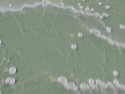 AERIAL TS MS ZO  View of dead sea / Sourn Judea Desert, Israel  Stock Footage