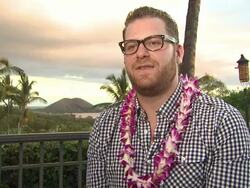 INTERVIEW: Andrew Goodman (Director of The Happiest Man Alive) on what Justin Chambers brings to the project at the 2010 Maui Film Festival - The Happiest Man Alive Interviews at Wailea HI. (Footage by WireImage Video/GettyImages) Stock Footage