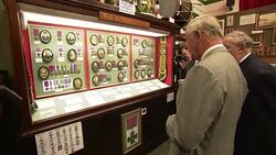 Prince Charles visits the Royal Welsh Regimental Museum News Clip