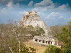 TIME LAPSE: Maya Ruins Stock Footage