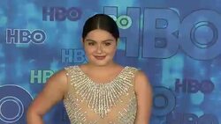Ariel Winter at the HBO's Post Emmy Awards Reception - Arrivals Stock Footage