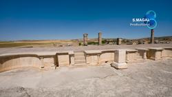 Spain, Segorbiga Roman Thaetre Stock Footage