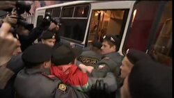 Russia - Anti-government protests / demos against alleged election fraud / United Russia formally nominates Putin as presidential candidate News Clip