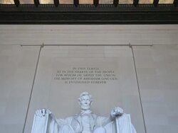 HD VDO : Lincoln Memorial, Washington Stock Footage