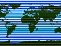 World Map Background Loop Stock Footage