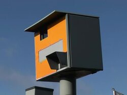 UK Speed Camera 3 Stock Footage