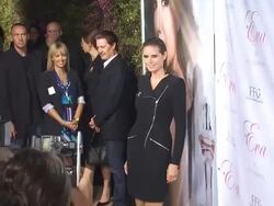 Heidi Klum at the Eva Longoria Parker Fragrance Launch Party For 'Eva' at Hollywood CA. (Footage by WireImage Video/GettyImages) Stock Footage