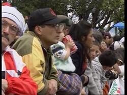 COLOMBIA: INDEPENDENCE DAY MILITARY PARADE News Clip