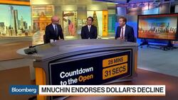 Treasury Secretary Mnuchin Endorses Dollar's Decline News Clip