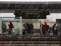 Holiday Travelers Crowd Airports And Roads Ahead Of Thanksgiving Holiday Stock Footage
