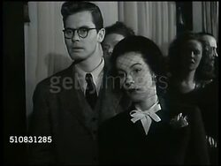 Seated couple in bad table male tips Instructional Video