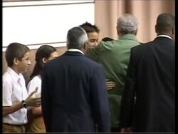 REPLAY Castro back on feet after fall News Clip