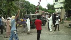 Pakistani anti-government protesters stormed the state TV building on Monday, forcing the channel briefly off air as they clashed with police. (Sept. 1) News Clip