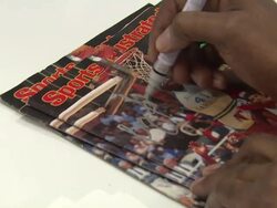 Sam Perkins at the Sam Perkins Greets Fans At T-Mobile And Gears Up For NBA All-Star 2011 In Los Angeles at Huntington Park CA. (Footage by WireImage Video/GettyImages) Stock Footage