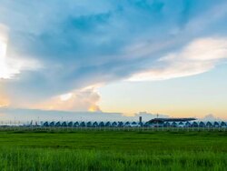 Airport Activity Time Lapse Stock Footage
